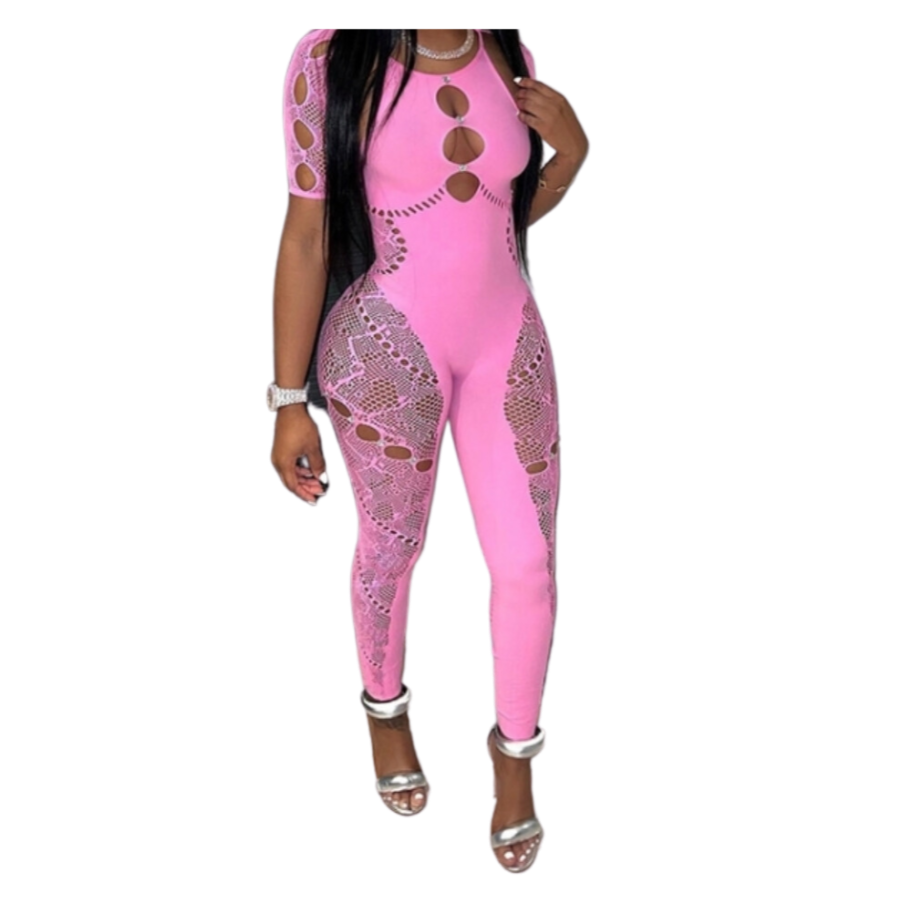 "Pink Doll" Jumpsuit