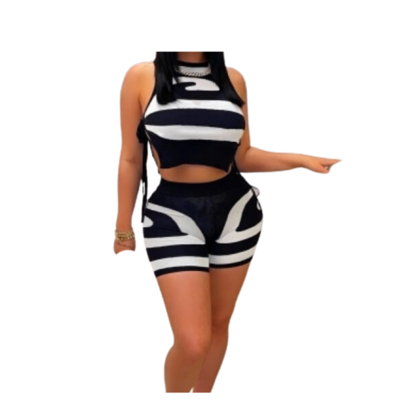 "Zebra" Two Piece Set